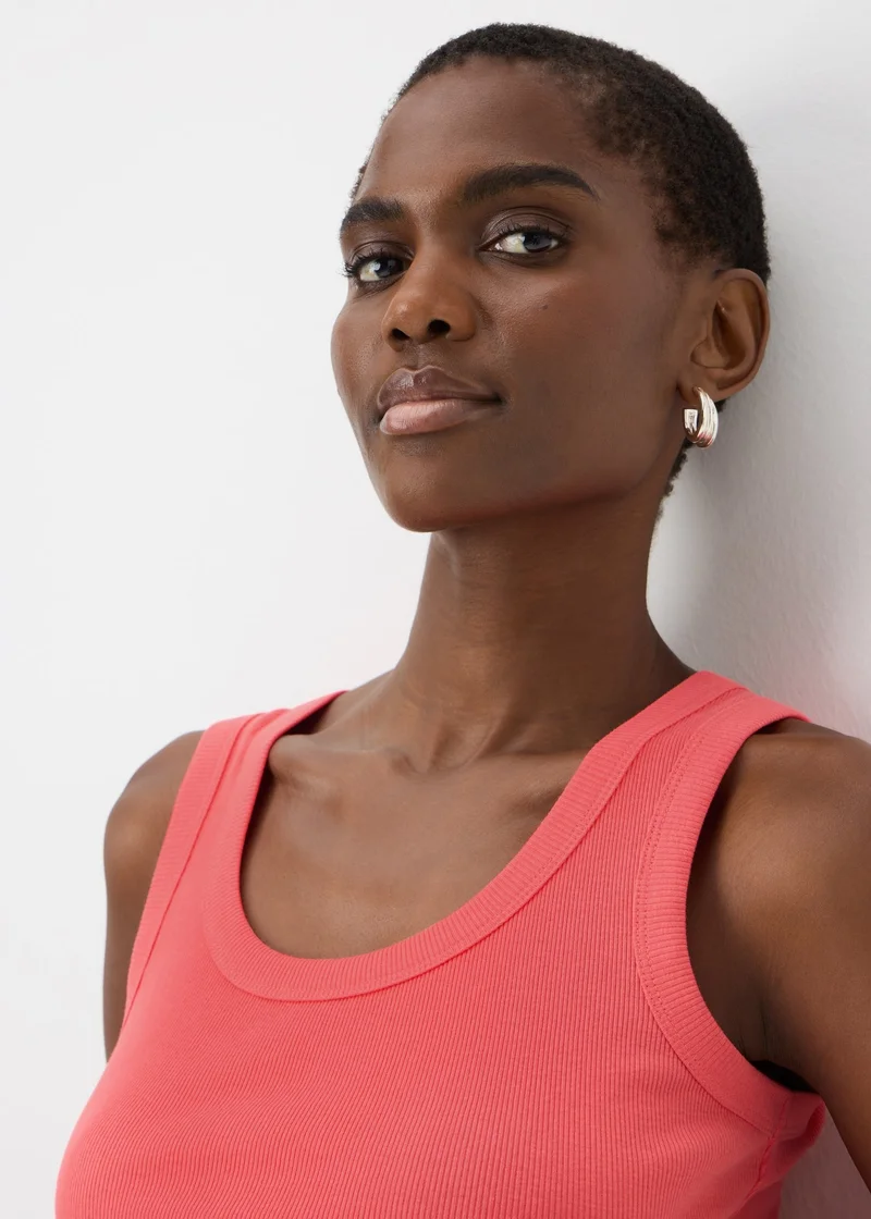 Matalan Coral Rib Jersey Vest