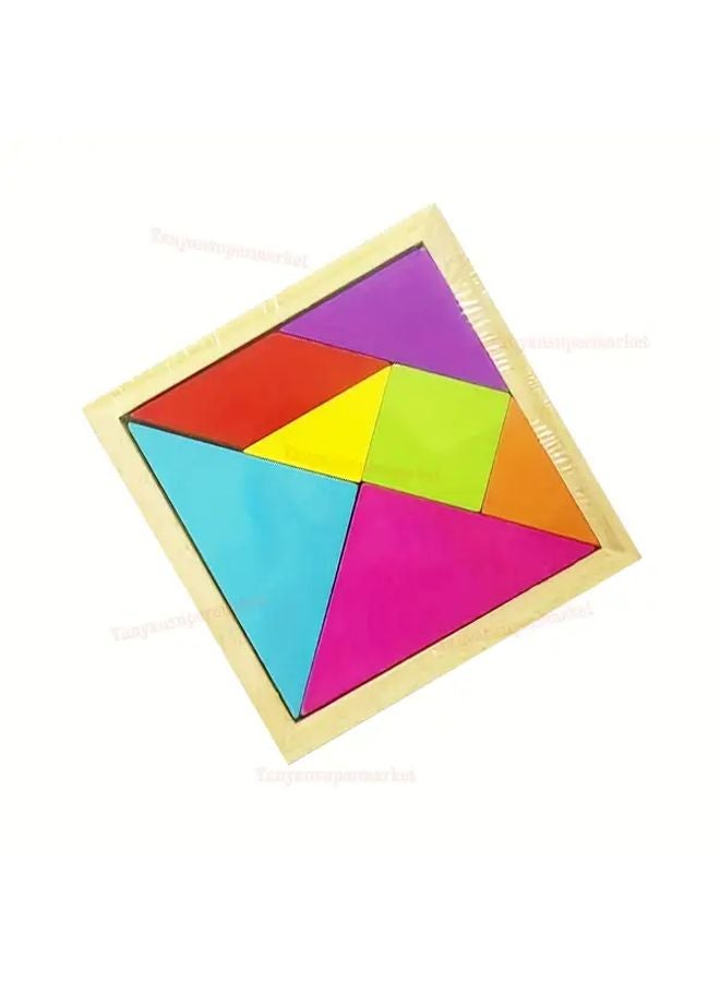 Educational Puzzle Game With Shapes And Solutions For Teens And Adults - Image 1