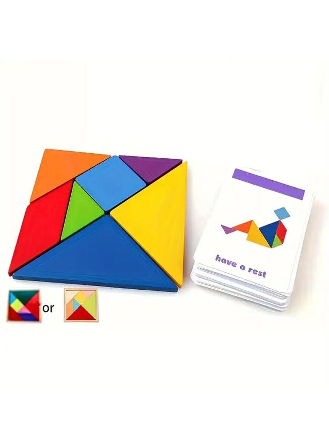 Educational Puzzle Game With Shapes And Solutions For Teens And Adults - Image 2