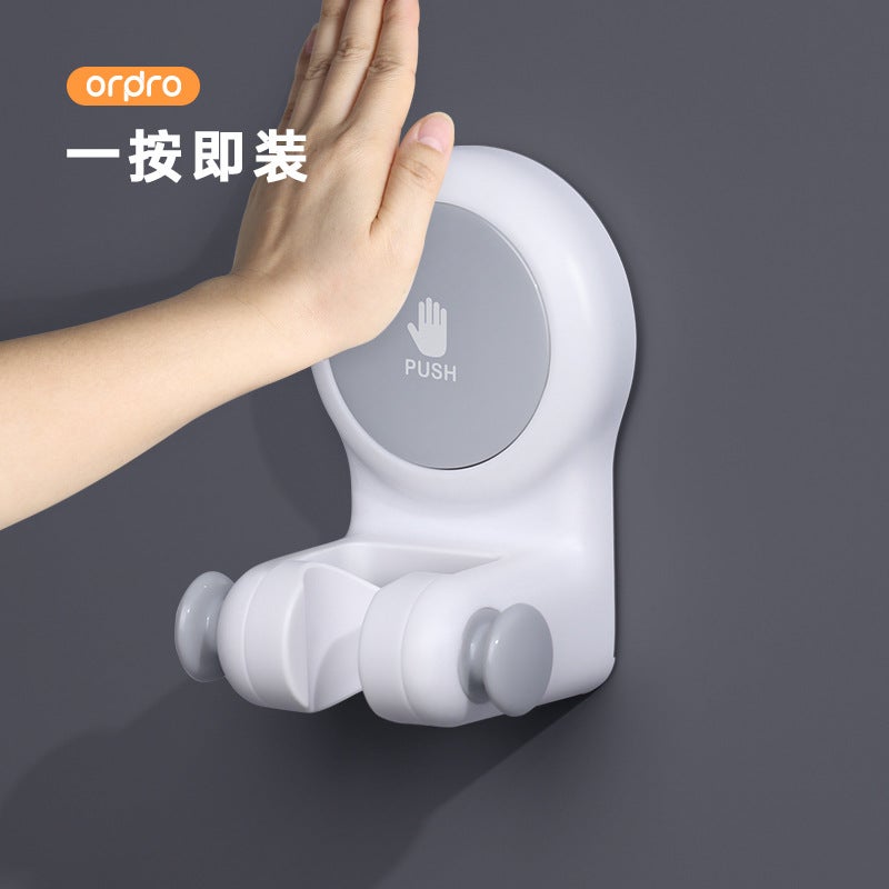 New Suction Cup Shower Holder Household Bathroom Fixed Artifact Punch-Free Movable Shower Head Shower Holder - Image 5