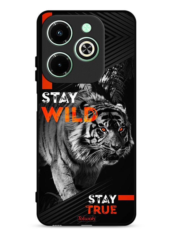 Tolwak Infinix Hot 40i 4G Protective Case Cover Stay Wild Stay True - Image 1