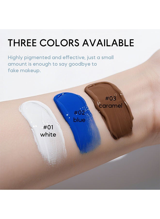 Sheloves Multi-Art Foundation Mixing ，Foundation Mixing Pigment Caramel Improves Uneven Skin Tone Pigment Blends Easily With Foundation Color Corrector Warm To Cold Smooth And Light Texture Foundation Shade Adjuster Natural Finish  03# - Image 5