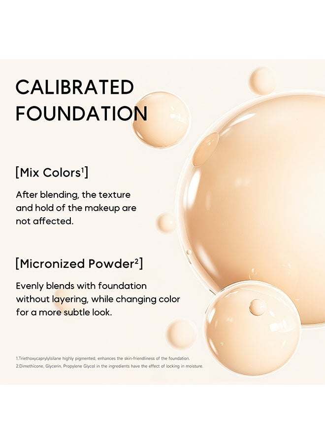 Sheloves Multi-Art Foundation Mixing ，Foundation Mixing Pigment Caramel Improves Uneven Skin Tone Pigment Blends Easily With Foundation Color Corrector Warm To Cold Smooth And Light Texture Foundation Shade Adjuster Natural Finish  03# - Image 4