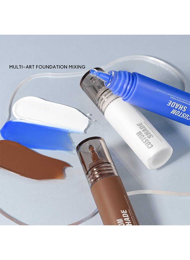 Sheloves Multi-Art Foundation Mixing ，Foundation Mixing Pigment Caramel Improves Uneven Skin Tone Pigment Blends Easily With Foundation Color Corrector Warm To Cold Smooth And Light Texture Foundation Shade Adjuster Natural Finish  03# - Image 3