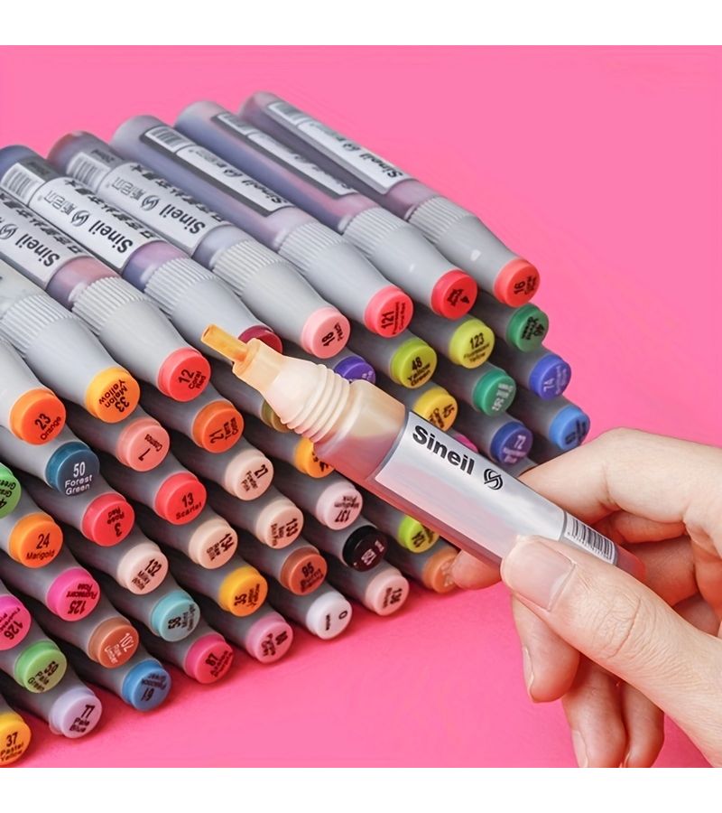 48 Color Marker Pen Refill Ink Liquid For Anime Special Painting Model 33 - Image 3