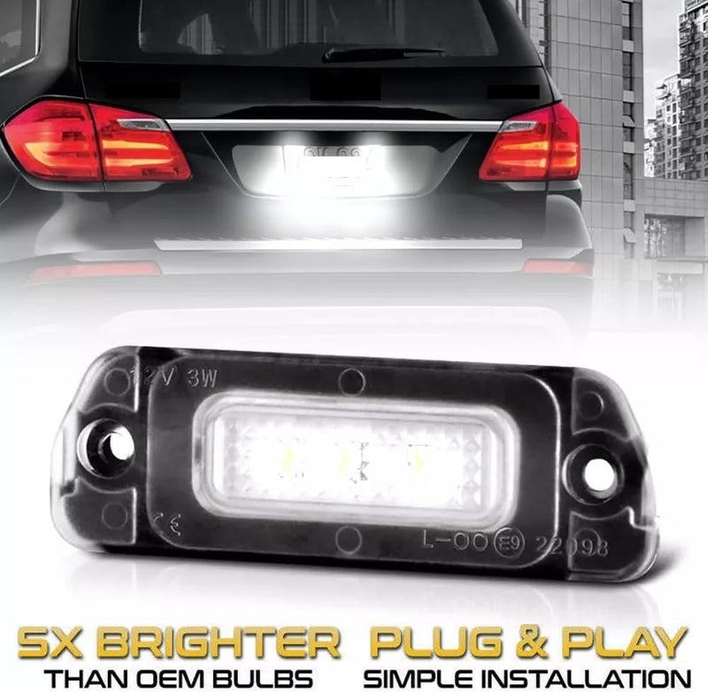 Vuzmode LED License Plate Lights for ML GL R Class - Image 2
