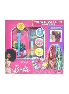 Barbie Color Burst Tie-Dye Hair Designer Set  - Image 1