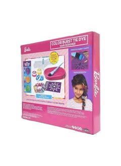 Barbie Color Burst Tie-Dye Hair Designer Set  - Image 2