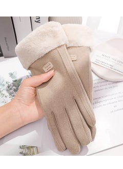 Generic Women's Gloves Winter Thickened Warm Gloves Cycling Gloves  - Image 1