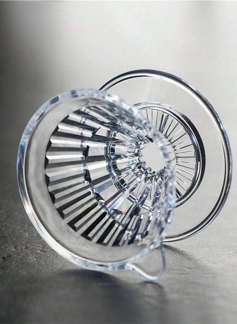 V60 Acrylic Coffee Dripper, Size 01 | Ideal for Brewing Coffee, Suitable for 1-2 Cups, Durable and Easy to Clean  - Image 2