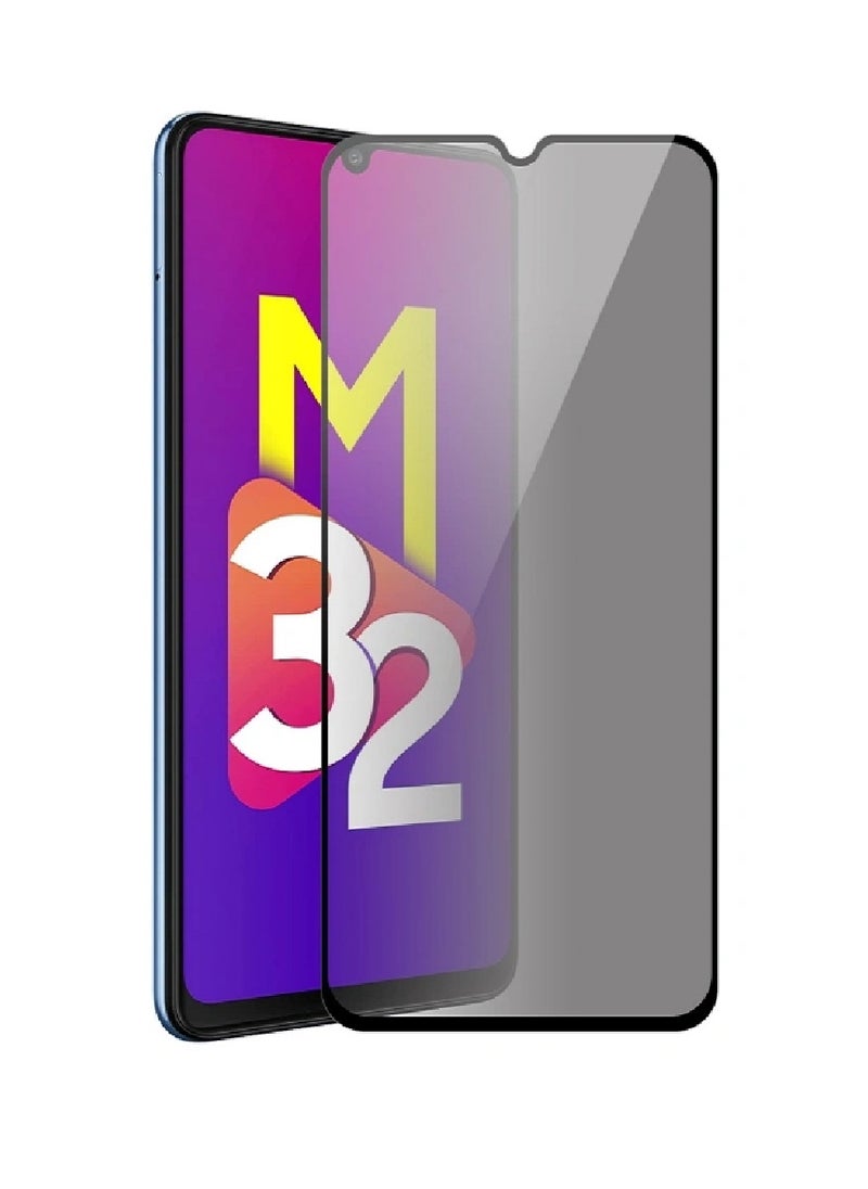 Super Tempered Glass Screen Protector Anti-Spy Privacy Designed For Samsung Galaxy M32 5G Full Screen Coverage And Bubble Free - Image 1