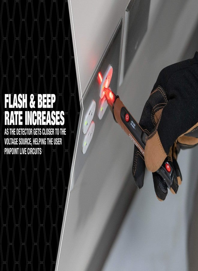 Southwire 40136N NCV Pen Type Detector with Flashlight; 50-600V AC Pro - Image 3