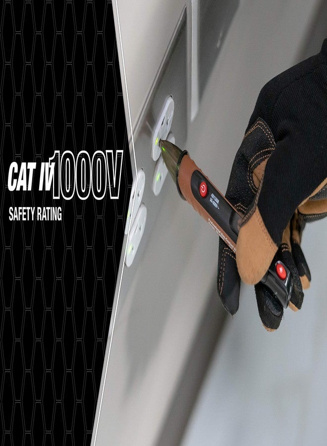 Southwire 40136N NCV Pen Type Detector with Flashlight; 50-600V AC Pro - Image 4