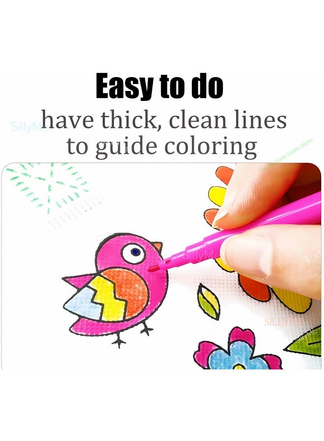 SILLYME Paper 12Pcs Diy Coloring Return Gifts Bags, Gift Covers For Return Gifts, Small - Hand Bag For Kids - Birthday Return Gifts For Kids Age 8 12 3 4 5, Multicolor - Image 5