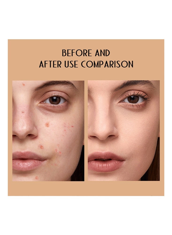 YOUNG VISION Full Coverage Foundation Matte Finish-Long-Lasting,Waterproof, Poreless Liquid Foundation Makeup 30ml #03 Natural - Image 4