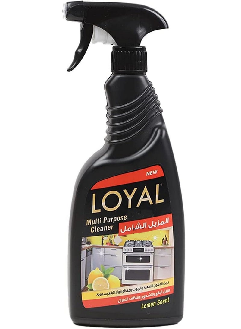 loyal Multi Purpose Cleaner With Lemon Scent 750 ML - Image 1