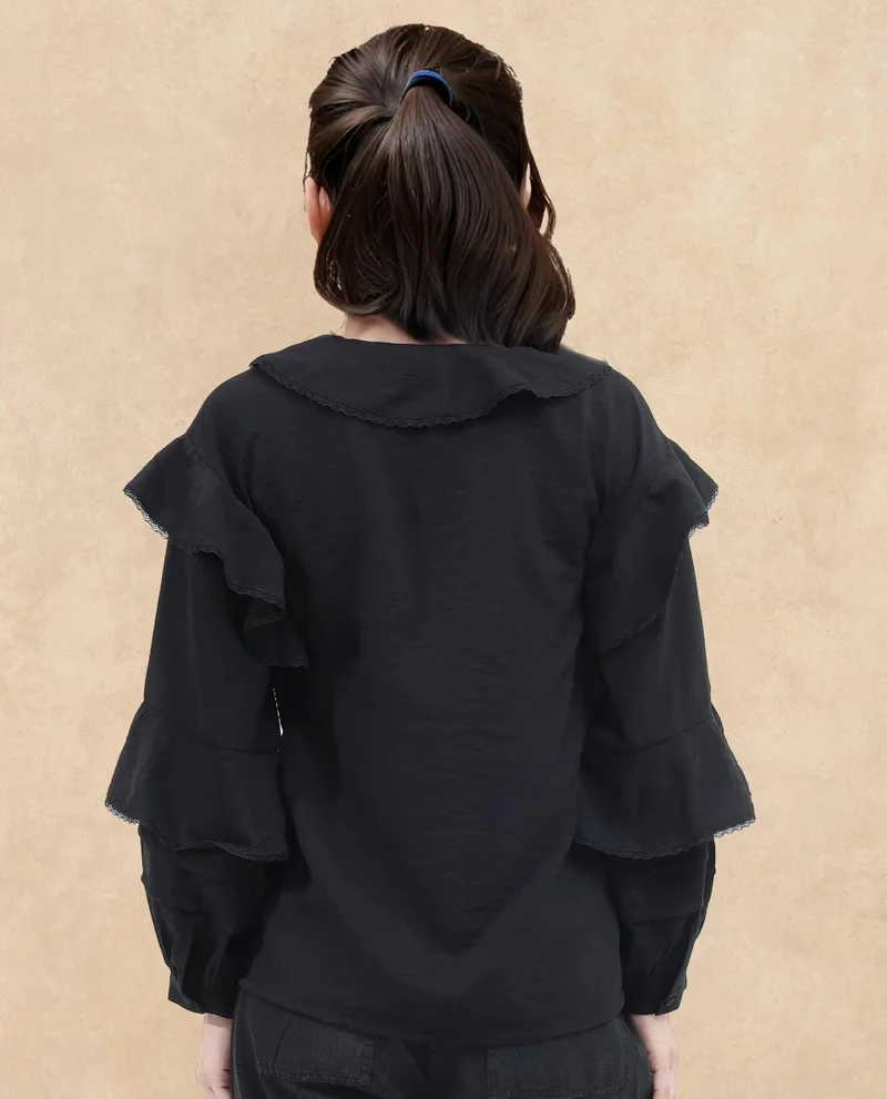 Rareism Women's Ruffled Top
