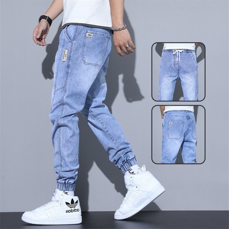 Unisex Casual Daily Denim Jeans - Image 2