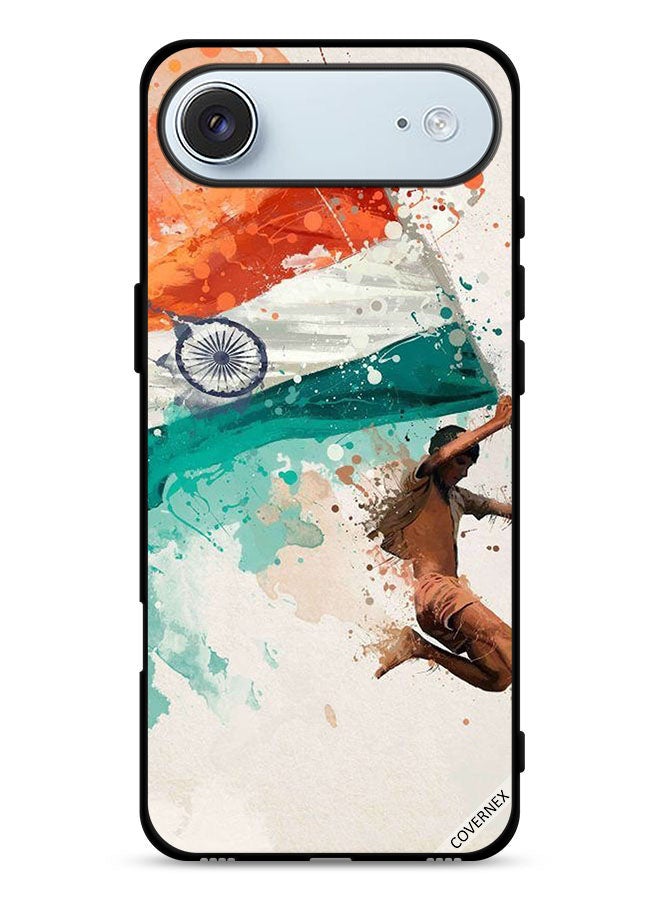 Covernex Apple iPhone Air Protective Case Cover Holding India Flag While Flying - Image 1