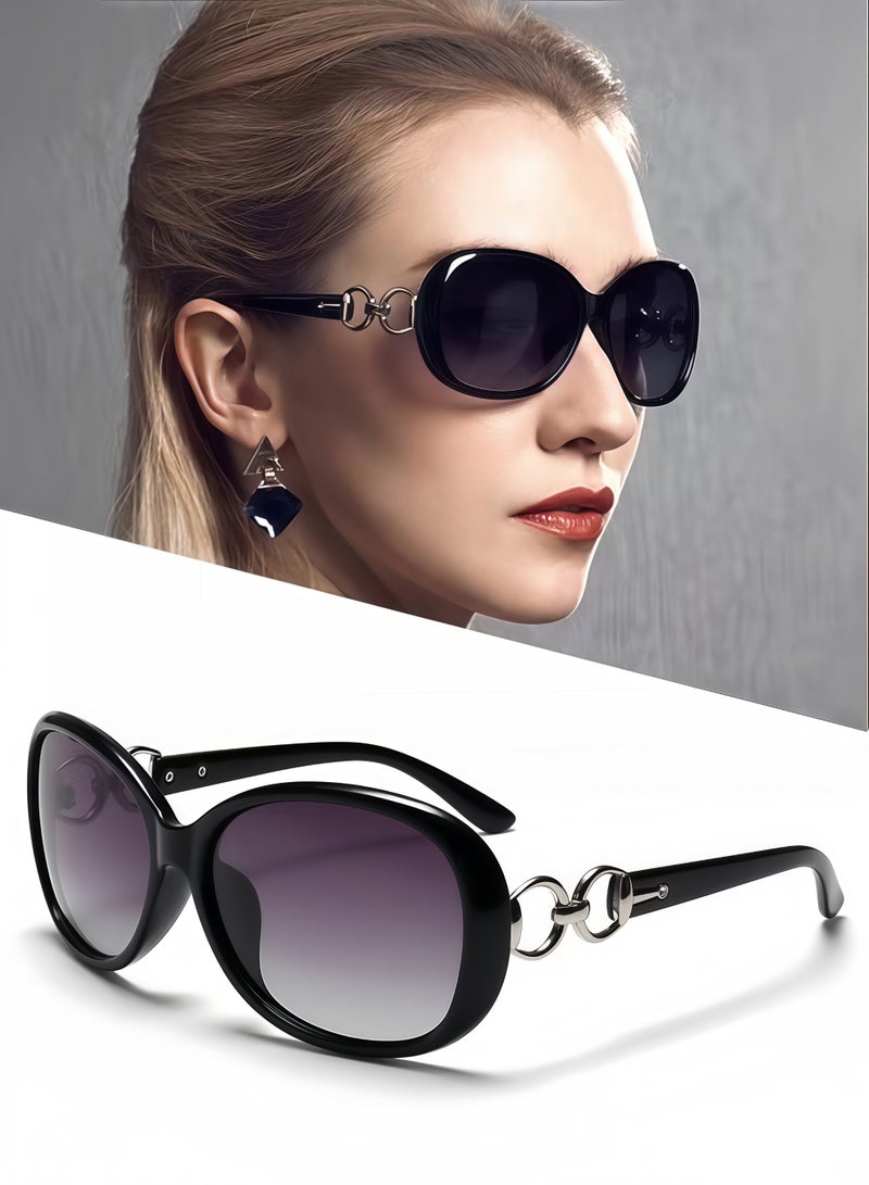 Polarized Sunglasses Women Oval Frame for Women's Sun Glassess Men Outdoor Driving Travle Ladies Fashion Accessories UV Protection Shades - Image 1