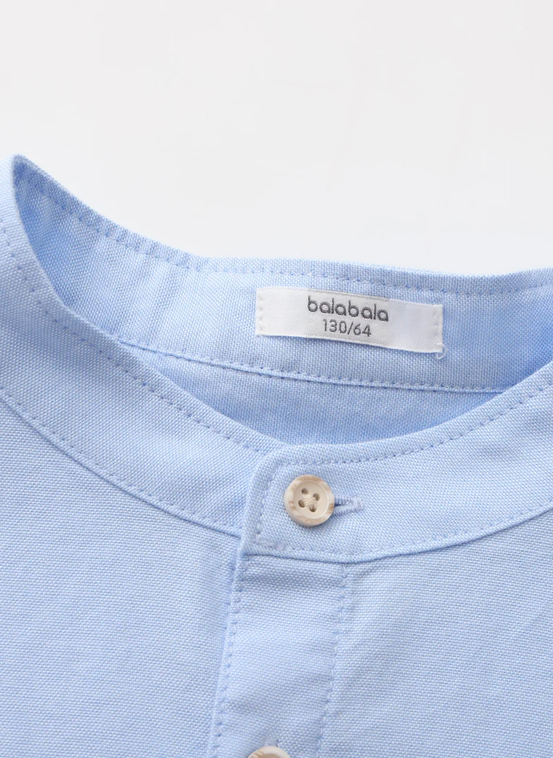 Balabala Blue Kids Boys Woven short-sleeved shirt for Men | Best Price UAE