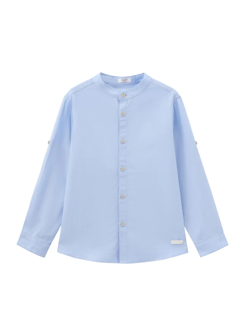 Balabala Blue Kids Boys Woven short-sleeved shirt for Men | Best Price UAE