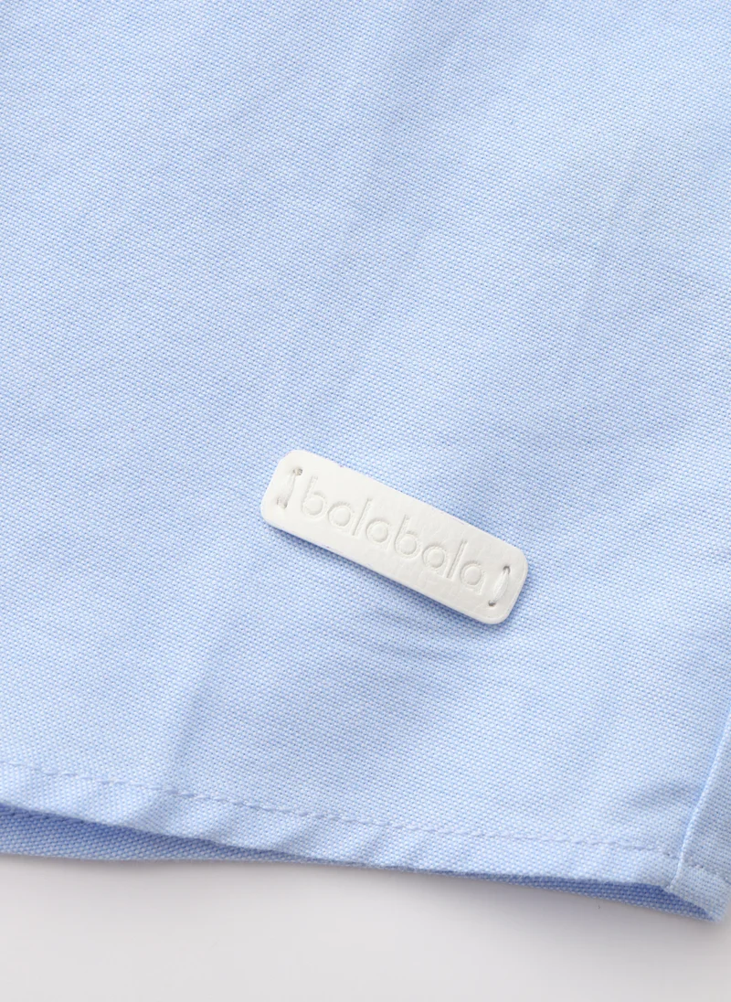 Balabala Blue Kids Boys Woven short-sleeved shirt for Men | Best Price UAE