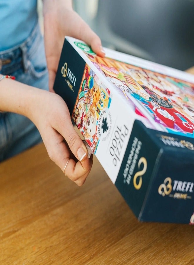 Trefl - Puzzle Doggy Peekers  - 1000 Pcs - 10699 - Image 4