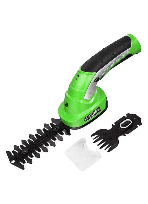2 in 1 Cordless Grass Shears, Hedge Trimmer, Electric Pruning Shears with Rotating Handle for Clean Lawn Edges Shrub it in perfect shape
