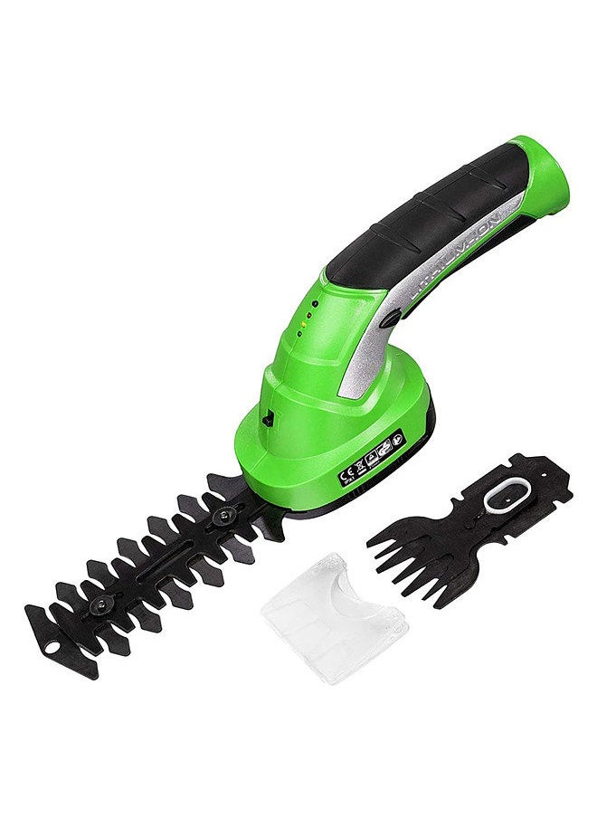 Generic - 2 in 1 Cordless Grass Shears, Hedge Trimmer, Electric Pruning Shears with Rotating Handle for Clean Lawn Edges Shrub it in perfect shape - Image 1