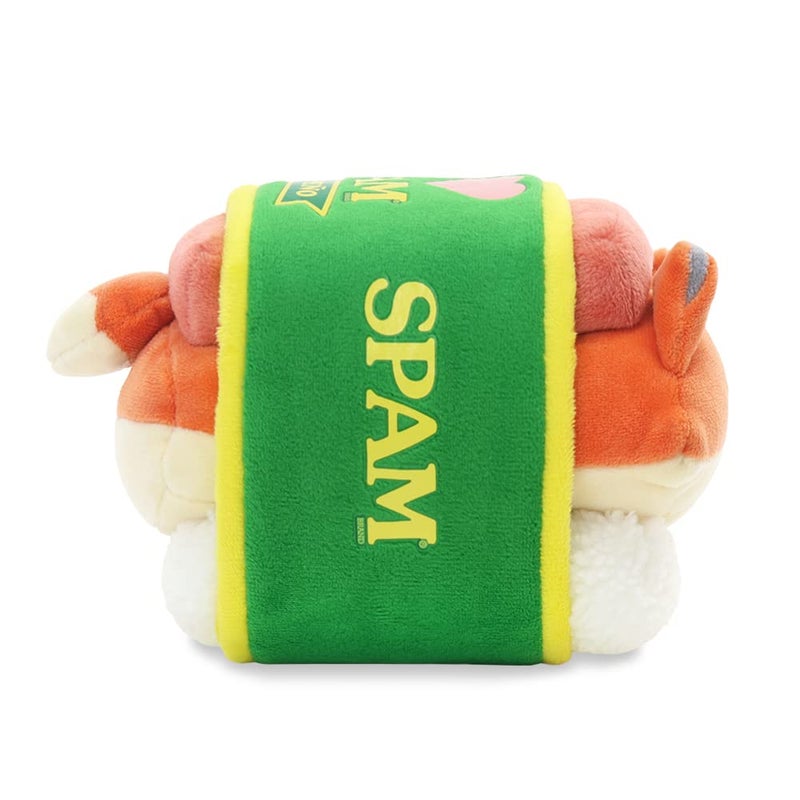 Anirollz Stuffed Animal Plush Toy - Official SPAM Musubi Blanket Outfitz Doll | Soft  Squishy  Warm  Cute  Comfort  Safe| Pillow with Fox - Birthday Decorations Graduation Gift 6"" Foxiroll - Image 4