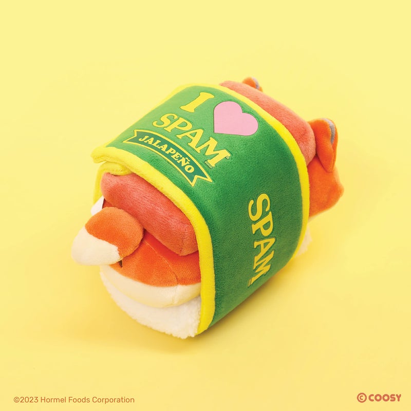 Anirollz Stuffed Animal Plush Toy - Official SPAM Musubi Blanket Outfitz Doll | Soft  Squishy  Warm  Cute  Comfort  Safe| Pillow with Fox - Birthday Decorations Graduation Gift 6"" Foxiroll - Image 2