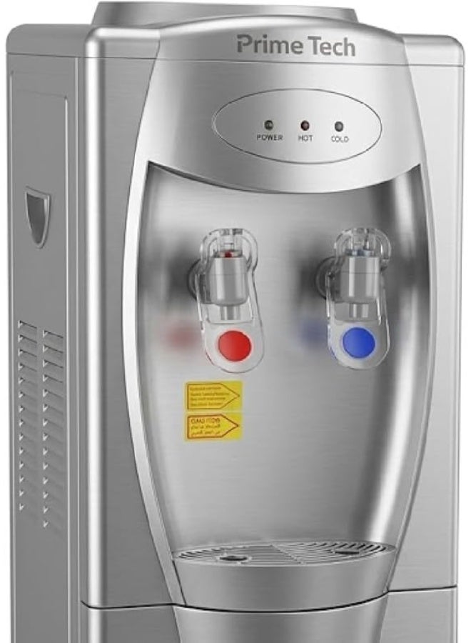 PRIME TECH Water dispenser PT-33SI Free Standing Hot and Cold, 2 Taps, Silver - Image 5