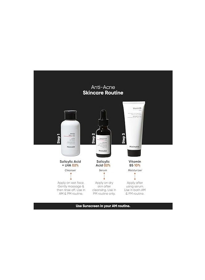 منيماليست الحد الادنى سيروم حمض الساليسيليك 2% للبشرة الدهنية | يساعد على فتح المسام والكسر والرؤوس السوداء والملمس المتوتر | مقشر قائم على BHA للبشرة الدهنية | 30 مل - Image 4