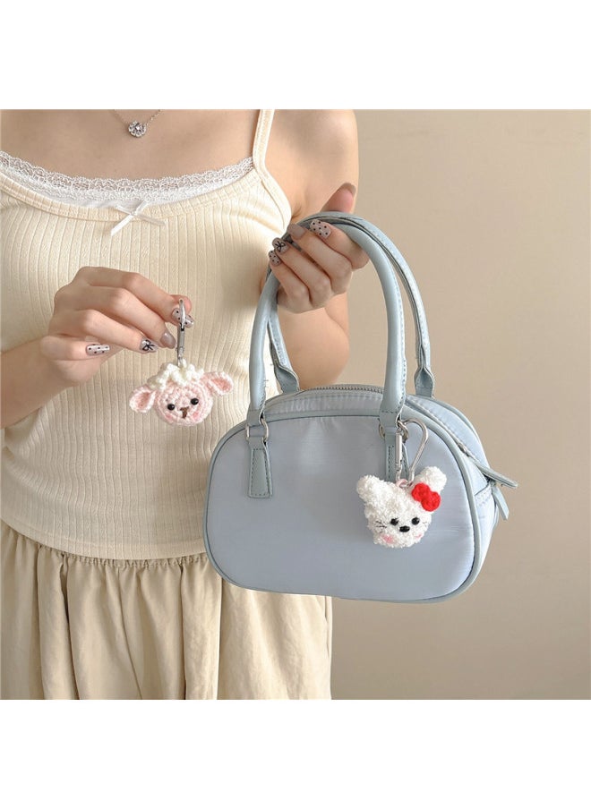 Generic - Han Feng Cartoon Doll For Apple Airtag Locator Protective Cover Pet Anti-lost Tracker Protective Case-Color:Lamb-Applicable Model:Airtag - Image 1