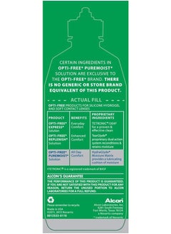 Opti-Free Puremoist Multi-Purpose Disinfecting Solution with Lens Case, 20 Fl Oz (pack of 2)  - Image 4