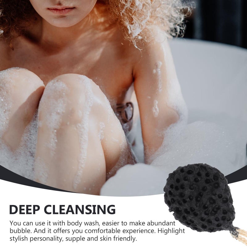 2Pcs Natural Seaweed Bath Sponges Gentle Exfoliating Sponge Balls For Sensitive Skin - Image 4