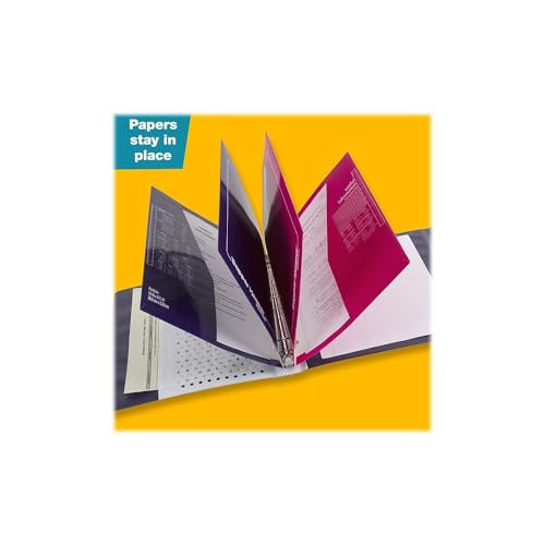 Mead Trapper Keeper Binder, Retro Design, 1 Inch Binder, 2 Folders and Extra Pocket, Metal Rings and Spring Clip, Secure Storage, Animal, Mead School Supplies (260038CP1-ECM) - Image 2