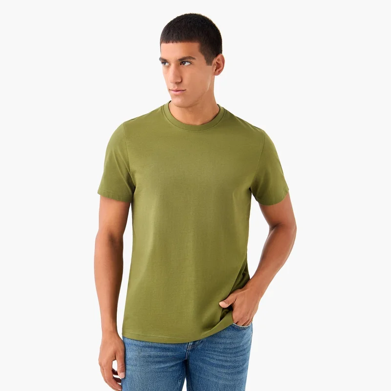 سبلاش فيڤ طقم 3 قطع - تي شيرت بياقة دائرية