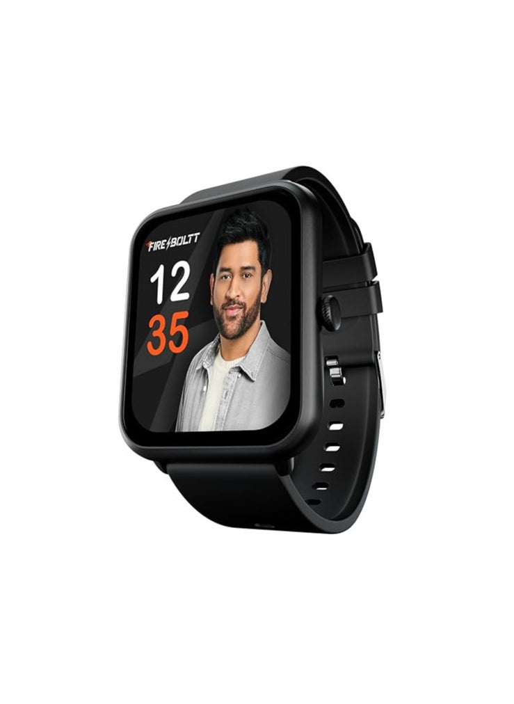 Fire-Boltt Ninja Call Pro Plus 46.48mm (1.83 inch) Smart Watch with Bluetooth Calling, AI Voice Assistance, 120 Sports Modes IP67 Rating, 240 * 280 Pixel High Resolution (Black)
