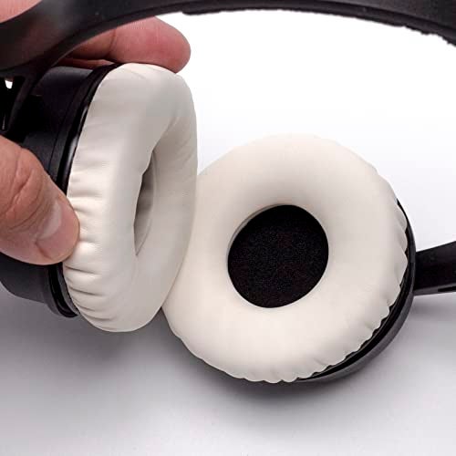 Voarmaks Rainbow Color Ear Pads Headband Cushion Kits Compatible with Sennheiser HD25 HD250BT HD25-ll HD25S Il HMD25 Headphone Foam Covers (White Sets) - Image 5