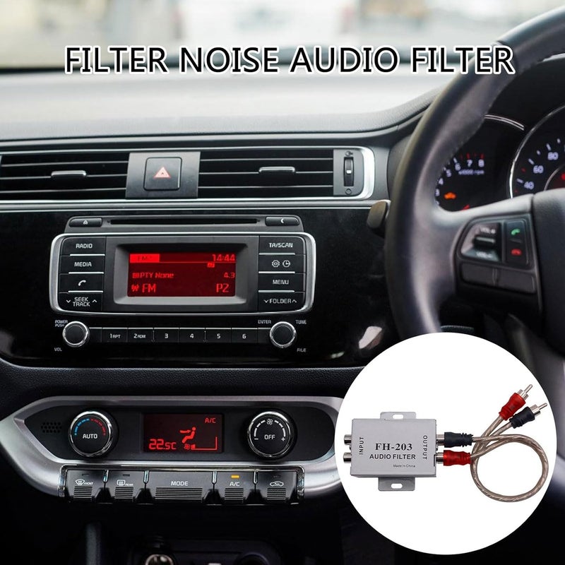 Ground Noise Isolator Filter Eliminates Buzzing Noise for Car Stereo and Home Audio Systems - Image 4