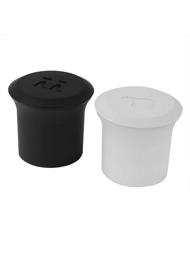 NIBEMINENT Penguin Polar Bear Ice Cube Mould Black/White - Image 2