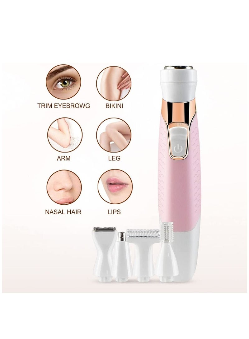 SONAX PRO Electric Razors for Lady Shaver Facial Hair Remover for face Eyebrow Nose Legs Pubic Hair Bikini Trimmer with USB Rechargeable and Waterproof - Image 2