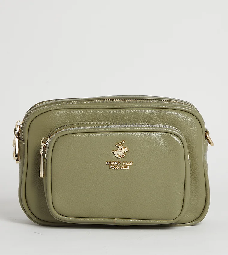 بيفرلي هيلز بولو كلوب حقيبة كروس بودي بتفاصيل شعار