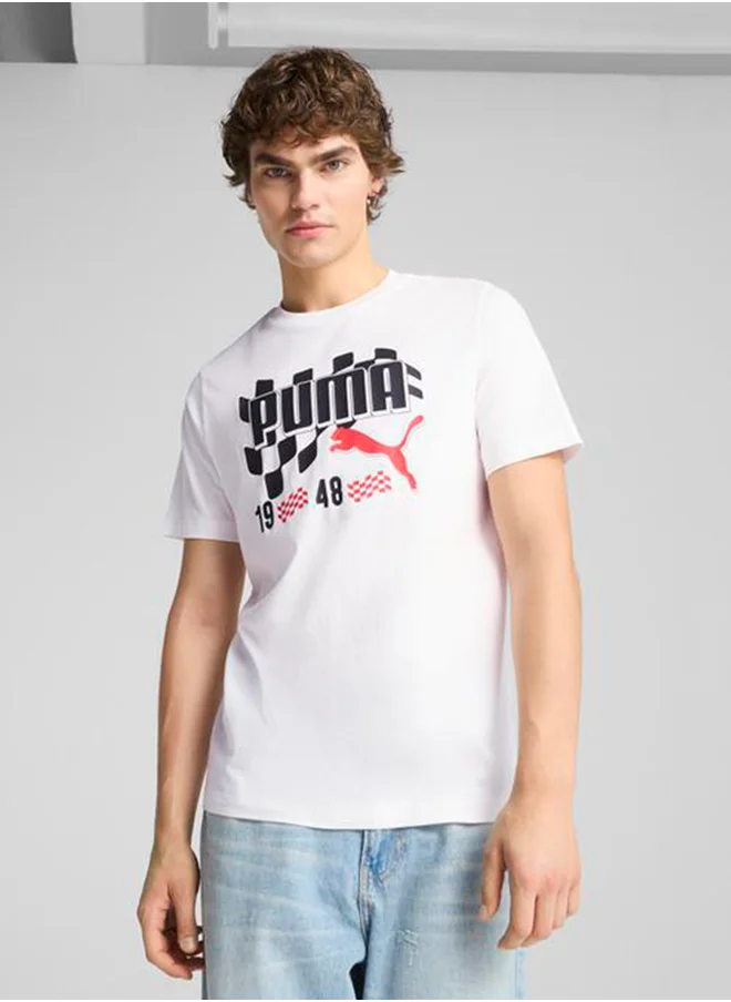 PUMA Graphics Moto Flag T-Shirt