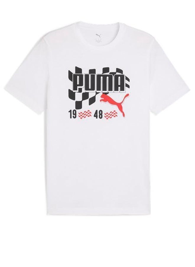 PUMA Graphics Moto Flag T-Shirt - Image 4
