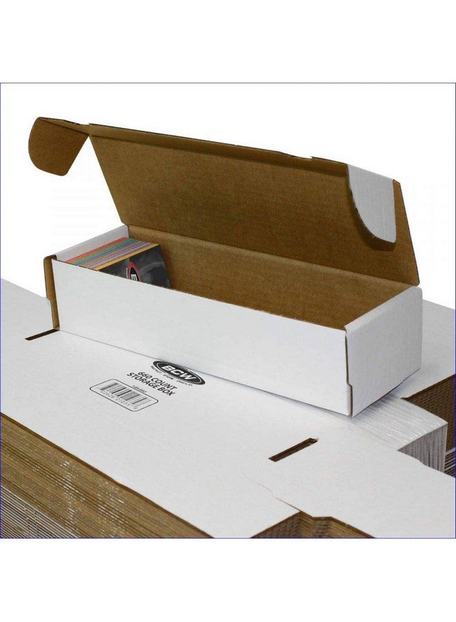 BCW 660 Card Storage Box - 10 ct | Cardboard Organizer for Baseball, Basketball, Football Cards, MTG, Pokemon | Card Game Storage & Protection | Card Storage Box | Assembly Required
