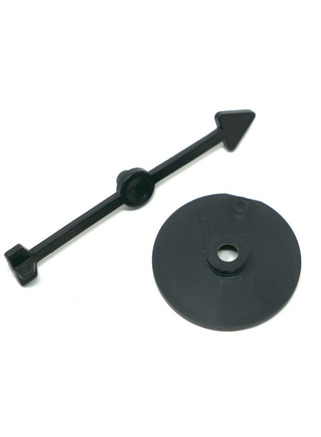 Hedral Set of 12 Board Game Arrow Spinners with 12 Blank Uncoated Ready-to-Decorate Round Spinner Boards - Image 4