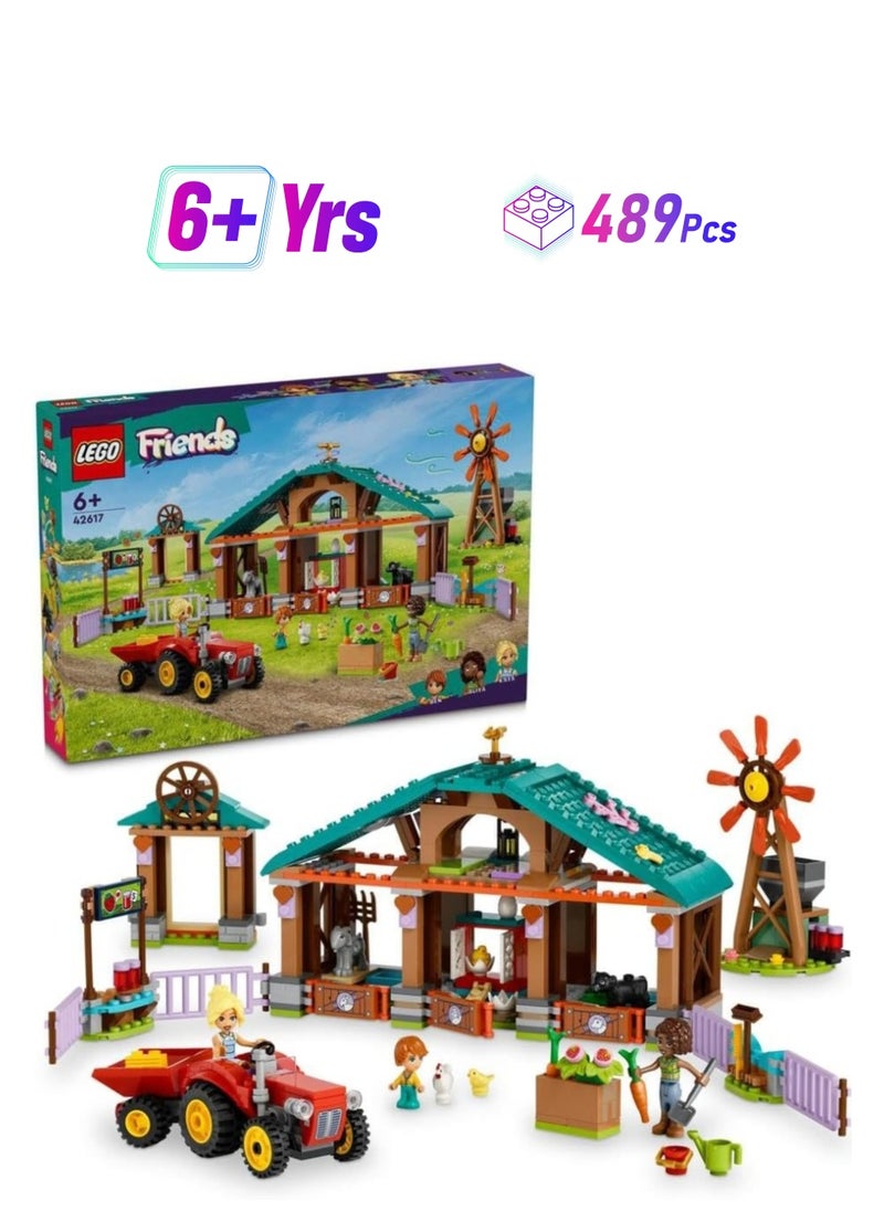 LEGO LEGO Friends Farm Animals Sanctuary 42617 Building Blocks Toy Set (489 Pieces)  - Image 1